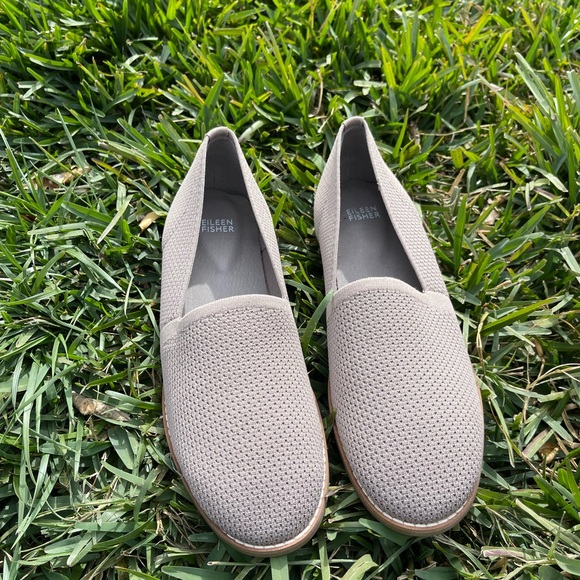 Eileen Fisher Demi Stretch Knit Flat Loafer Slip-On
TAUPE SIZE 10 new - Picture 5 of 10